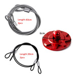 XH-6049 Car Universal Modified Racing Punch-free Aluminum Engine Hood Lock Cover, XH-6049(Black), XH-6049(Gold), XH-6049(Blue), XH-6049(Purple), XH-6049(Red), XH-6049(Silver)