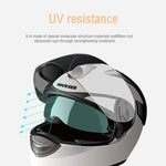 Motorcycle Helmet Visor Anti-fog Shield Helmet Film, 24.5x7.5cm