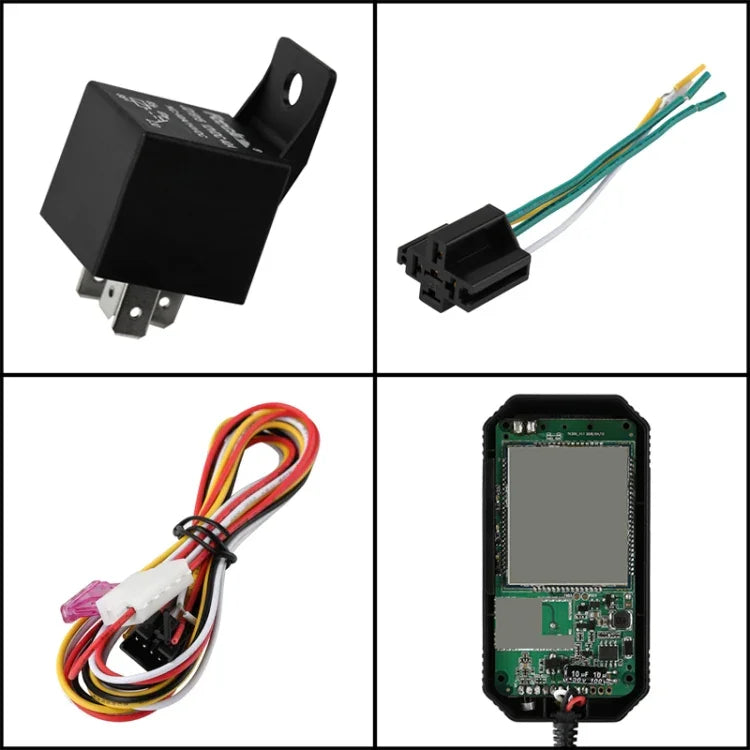 Thiết bị định vị GPS TK300 4G GPS / GPRS / GSM theo dõi xe ô tô, xe tải thời gian thực có pin và rơ le, TK300