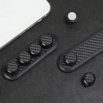 Car Carbon Fiber Magnetic Clamp Cable Storage Box Creative Desktop Hub Organizer, Desktop Hub Organizer