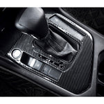 Car Carbon Fiber Gear Shift Panel Decorative Sticker for Volkswagen Tiguan L 2019-2021, Gear Shift Panel