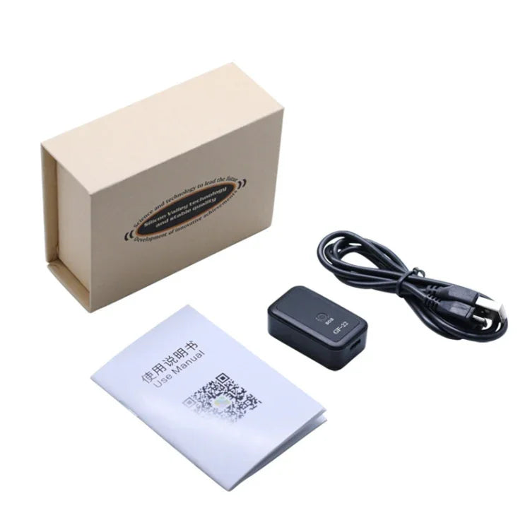 Thiết bị chống trộm định vị GPS xe GF22, định vị từ tính, chống mất, điều khiển bằng giọng nói có thể ghi âm, GF22