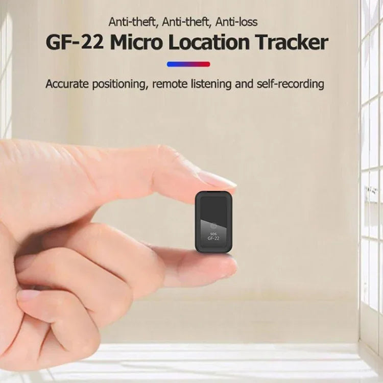 Thiết bị chống trộm định vị GPS xe GF22, định vị từ tính, chống mất, điều khiển bằng giọng nói có thể ghi âm, GF22