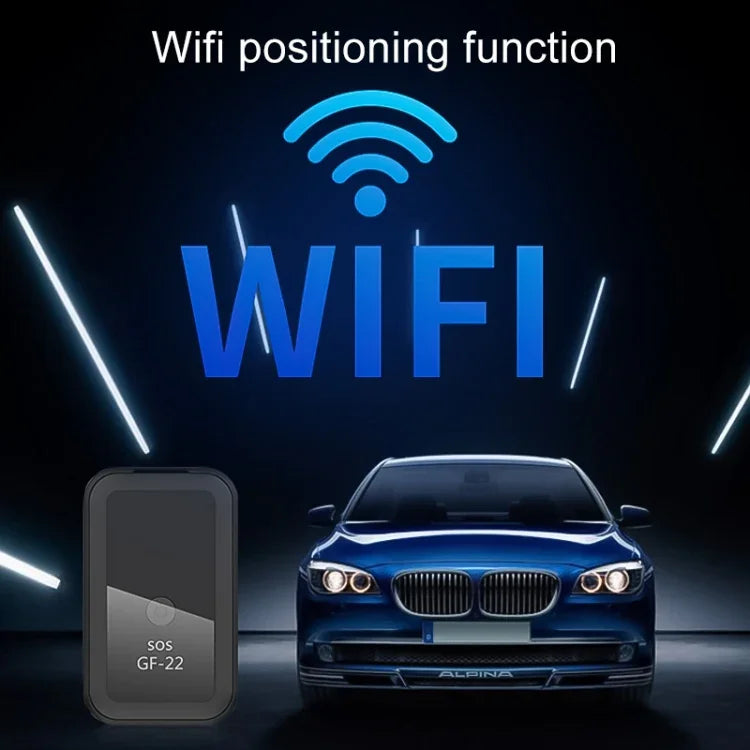 Thiết bị chống trộm định vị GPS xe GF22, định vị từ tính, chống mất, điều khiển bằng giọng nói có thể ghi âm, GF22
