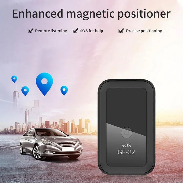 Thiết bị chống trộm định vị GPS xe GF22, định vị từ tính, chống mất, điều khiển bằng giọng nói có thể ghi âm, GF22