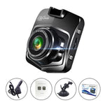 Ghi hình đơn 480P cho ô tô 2.2 inch, Hỗ trợ giám sát đỗ xe / Ghi vòng lặp (Màu đen), 2.2 inch