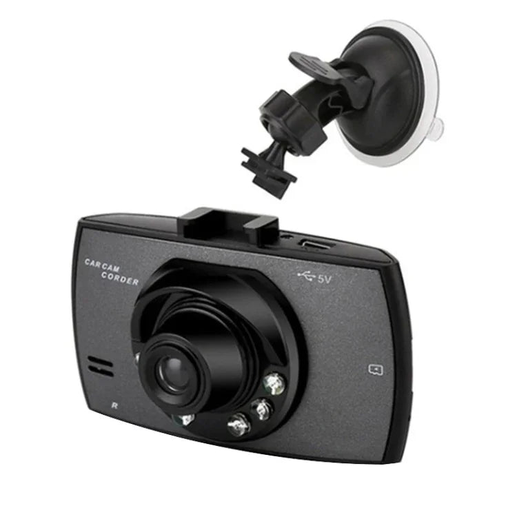 G30 máy ghi hình lái xe 2.4 inch, độ phân giải 480P, hỗ trợ giám sát đỗ xe / ghi vòng lặp, 2.4 inch