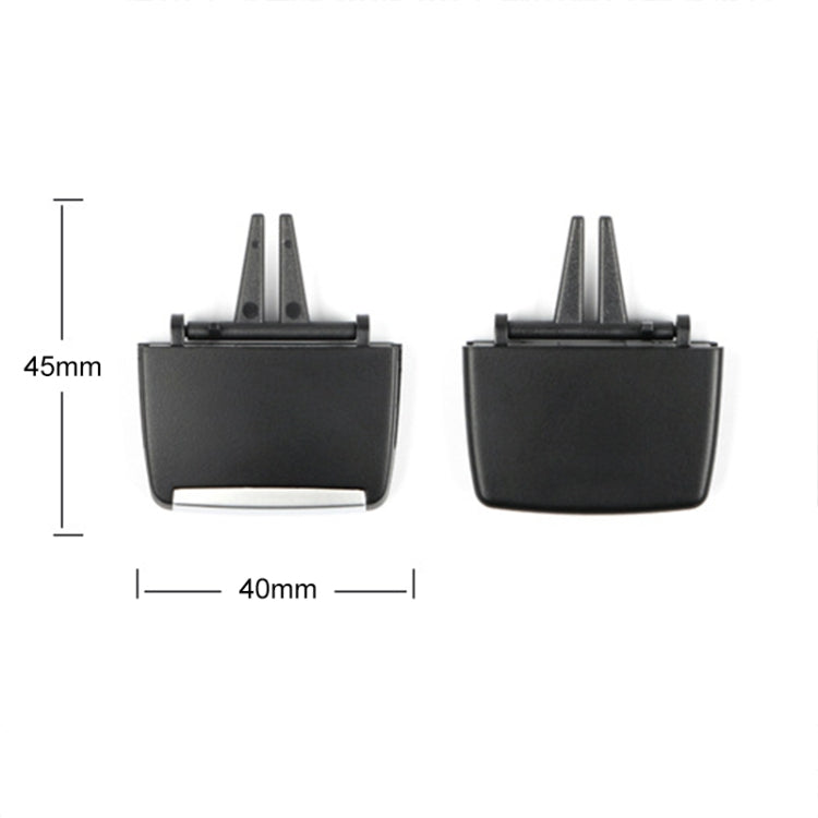 Car Rear Air Conditioning Exhaust Switch Paddle Air Conditioning Leaf Clip for BMW X5 / X6, Left and Right Drive Universal, For BMW X5 / X6 Rear