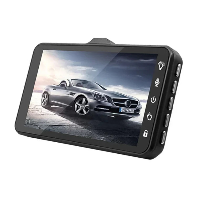 X97 Camera hành trình ô tô 4 inch ghi hình kép trước và sau HD 1080P, tầm nhìn ban đêm, hỗ trợ ghi vòng lặp / giám sát đỗ xe, X97