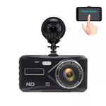 X97 Camera hành trình ô tô 4 inch ghi hình kép trước và sau HD 1080P, tầm nhìn ban đêm, hỗ trợ ghi vòng lặp / giám sát đỗ xe, X97