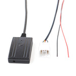 Car 5Pin AUX Bluetooth MP3 Adaptor Audio Cable + MIC for Ford BaBf Falcon, For Ford BaBf Falcon(MIC)
