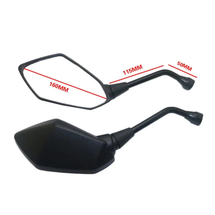 Cặp gương chiếu hậu phản quang ZF001-185B cho xe bốn bánh ATV, ZF001-185B