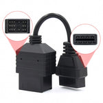 17Pin to 16Pin Car OBD2 Conversion Cable OBDII Diagnostic Adapter Cable for Toyota, For Toyota