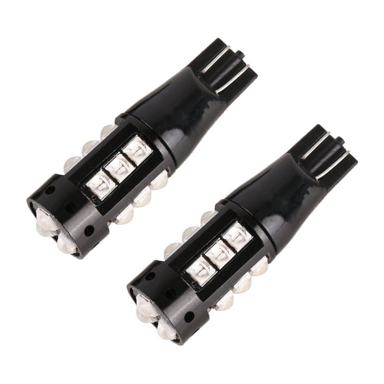 2 PCS T10 DC12V / 6.5W Car Clearance Light 15LEDs SMD-3030 Lamp Beads, 15LEDs SMD-3030 (Ice Blue Light), 15LEDs SMD-3030 (Blue Light), 15LEDs SMD-3030 (Pink Light), 15LEDs SMD-3030 (Green Light), 15LEDs SMD-3030 (Red Light), 15LEDs SMD-3030 (White Ligh...