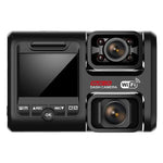 Z30 Camera hành trình ô tô WiFi 2 ống kính HD 2160P, tầm nhìn ban đêm không đèn, quay toàn cảnh 360 độ, phiên bản GPS, Z30 phiên bản GPS