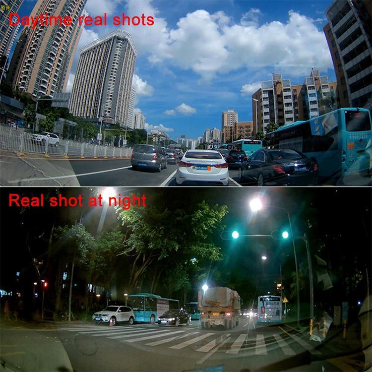 Z30 Camera hành trình ô tô WiFi 2 ống kính HD 2160P, tầm nhìn ban đêm không đèn, quay toàn cảnh 360 độ, phiên bản GPS, Z30 phiên bản GPS