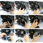 1 Pair D Series D4S Car HID Ballast to LED Headlight DC12V / 35W / 6000K / 5000LM, D4S