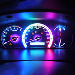 10 in 1 Car T5 0.2W DC12V Instrument Panel LED Decorative Light