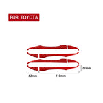 8 PCS / Set Carbon Fiber Car Outer Handle Decorative Sticker for Toyota Corolla 2014-2018,Left and Right Drive Universal, Outer Handle