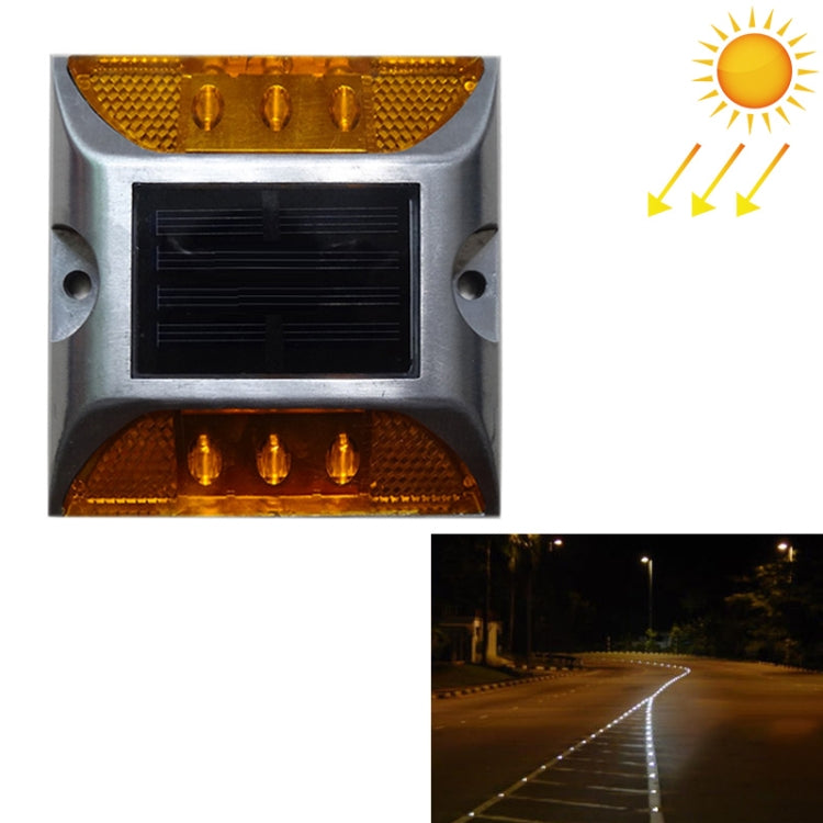 Đèn báo hiệu đường vuông năng lượng mặt trời, Đèn hướng dẫn xe, Đèn giảm tốc đường, Phiên bản sáng liên tục, Phiên bản sáng liên tục