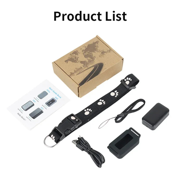 P03 Định vị GPS 2G chống nước cho thú cưng GPS+AGPS+WiFi+LBS, P03