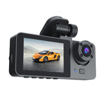 Camera hành trình ô tô 3 ống kính A2, A2 (màu đen)