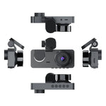 Camera hành trình ô tô 3 ống kính A2, A2 (màu đen)