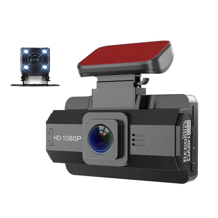 F9 Camera đôi trước và sau ô tô Ghi hình xe HD hồng ngoại ban đêm, Camera trước và sau ô tô