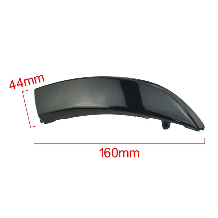 1 Pair For Ford Fiesta 2008-2017 Car Dynamic LED Turn Signal Light Rearview Mirror Flasher Water Blinker, For Ford Fiesta 2008-2017  (Blue)