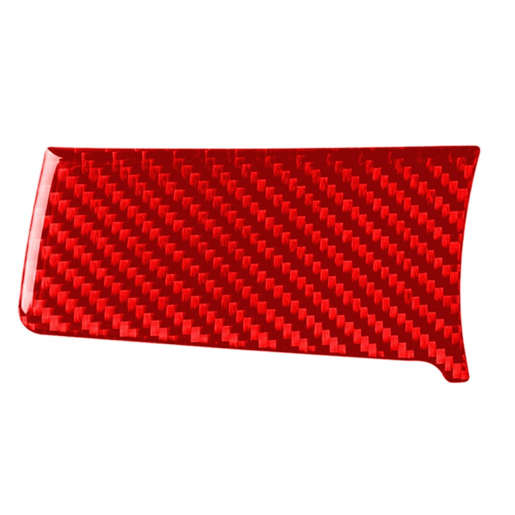 Car Carbon Fiber Central Control Left Decorative Sticker for Honda Tenth Generation Civic 2016-2019, Left Drive, Central Control Left Sticker Left Drive
