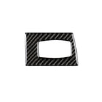Carbon Fiber Car Left Driving Ignition Switch Decorative Sticker for BMW E90 / E92 2005-2012, Left Driving Ignition Switch
