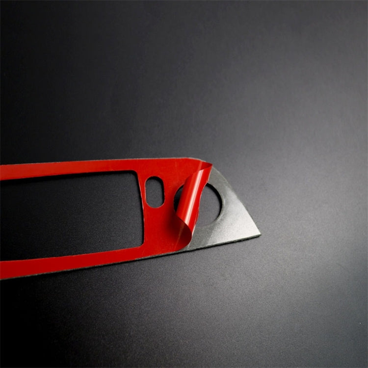 4 PCS Carbon Fiber Car Left Driving Lifting Panel Decorative Sticker without Folding for BMW E90 / 320i / 325i, Diameter: 35.8cm, without Folding,Diameter: 35.8cm