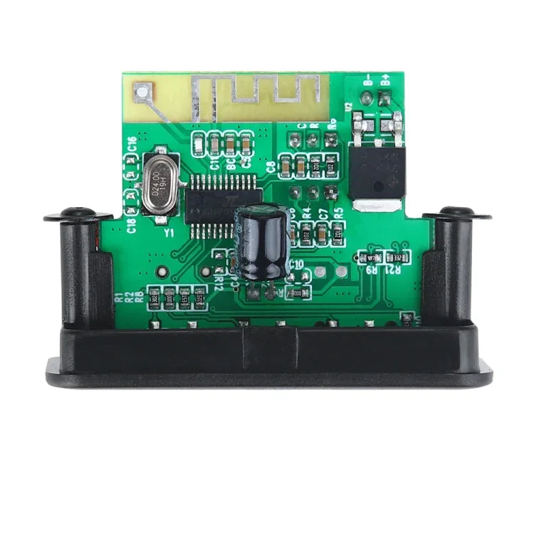 Bo giải mã MP3 âm thanh xe hơi 12V, radio FM, thẻ TF, USB AUX, có Bluetooth, 38, 38 (trắng)