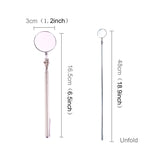 Vehicle Car Chassis Telescoping Inspection Mirror, Mirror Diameter: 30mm, Length: 165mm, Diameter: 30mm, Length: 165mm