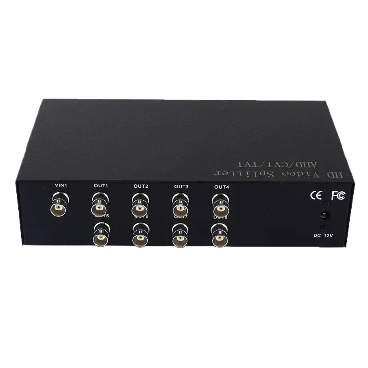 Bộ chia tín hiệu video 1 ra 8 cho cáp đồng trục AHD / CVI / TVI, 1 ra 8