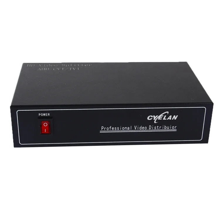 Bộ chia tín hiệu video 2 ra 4 cho cáp đồng trục AHD / CVI / TVI, 2 ra 4