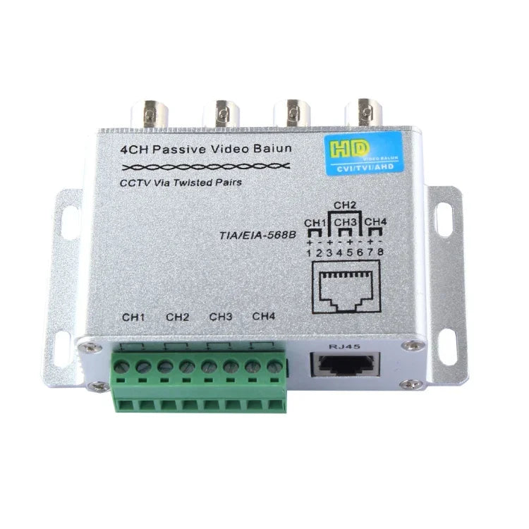 HD204A HD-CVI/TVI/AHD CCTV 4 kênh Bộ chuyển đổi video thụ động, HD204A