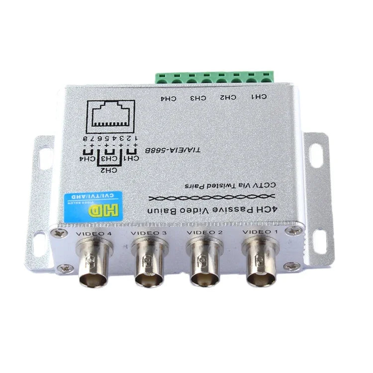 HD204A HD-CVI/TVI/AHD CCTV 4 kênh Bộ chuyển đổi video thụ động, HD204A