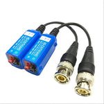 2 cái Anpwoo 210C Bộ chuyển đổi video thụ động không cần vít loại nối cáp đồng trục HD-CVI/AHD/TVI 1 kênh, Bộ chuyển đổi video