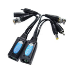 2 cái Anpwoo 500PVA Bộ chuyển đổi 3 trong 1 Nguồn + Video + Âm thanh thụ động xoắn HD-CVI/AHD/TVI, 500PVA