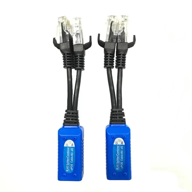 2 cái Anpwoo UPOE01 Balun POE (Nguồn + Ethernet) 2 trong 1 có thể nối cáp thụ động cặp xoắn, UPOE01