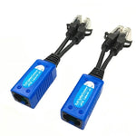2 cái Anpwoo UPOE01 Balun POE (Nguồn + Ethernet) 2 trong 1 có thể nối cáp thụ động cặp xoắn, UPOE01