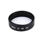 Bộ lọc UV SING cho camera hành động Xiaomi Xiaoyi Yi II chuyên nghiệp 4K, bộ lọc UV 4K