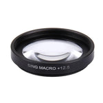 JUNESTAR Bộ Lọc Ống Kính Macro 37mm 12.5X Chuyên Nghiệp + Nắp Bảo Vệ Ống Kính cho GoPro & Xiaomi Xiaoyi Yi Camera Hành Động Thể Thao, Ống Kính Macro 12.5X