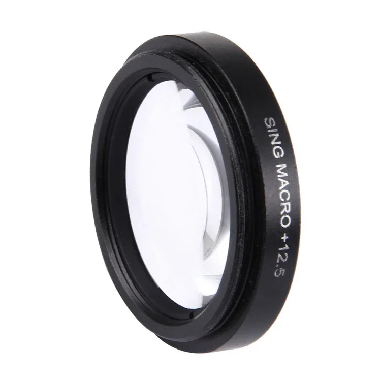 JUNESTAR Bộ Lọc Ống Kính Macro 37mm 12.5X Chuyên Nghiệp + Nắp Bảo Vệ Ống Kính cho GoPro & Xiaomi Xiaoyi Yi Camera Hành Động Thể Thao, Ống Kính Macro 12.5X