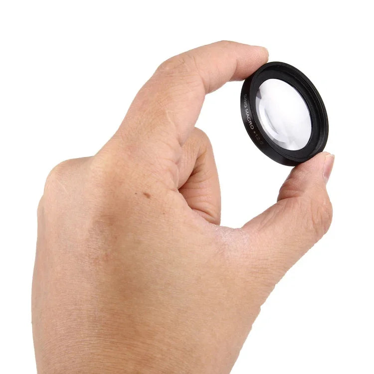 JUNESTAR Bộ Lọc Ống Kính Macro 37mm 12.5X Chuyên Nghiệp + Nắp Bảo Vệ Ống Kính cho GoPro & Xiaomi Xiaoyi Yi Camera Hành Động Thể Thao, Ống Kính Macro 12.5X