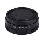 JUNESTAR Bộ Lọc Ống Kính Macro 37mm 12.5X Chuyên Nghiệp + Nắp Bảo Vệ Ống Kính cho GoPro & Xiaomi Xiaoyi Yi Camera Hành Động Thể Thao, Ống Kính Macro 12.5X