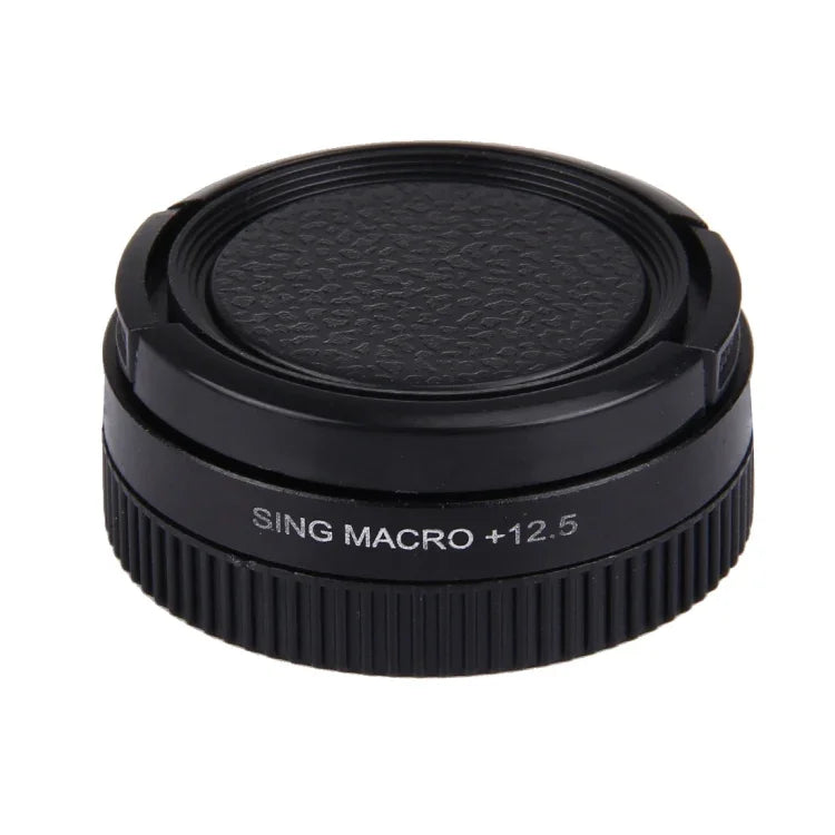 JUNESTAR Bộ Lọc Ống Kính Macro 37mm 12.5X Chuyên Nghiệp + Nắp Bảo Vệ Ống Kính cho GoPro & Xiaomi Xiaoyi Yi Camera Hành Động Thể Thao, Ống Kính Macro 12.5X