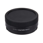 JUNESTAR Bộ Lọc Ống Kính Macro 37mm 12.5X Chuyên Nghiệp + Nắp Bảo Vệ Ống Kính cho GoPro & Xiaomi Xiaoyi Yi Camera Hành Động Thể Thao, Ống Kính Macro 12.5X