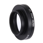 JUNESTAR cho Xiaomi Xiaoyi Yi II Camera Hành Động Thể Thao 4K Bộ Lọc UV 37mm Chuyên Nghiệp + Nắp Bảo Vệ Ống Kính, Bộ Lọc UV + Nắp Ống Kính